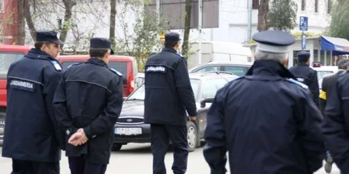 Hoața a fost prinsă în flagrant de jandarmi. Foto Adevărul