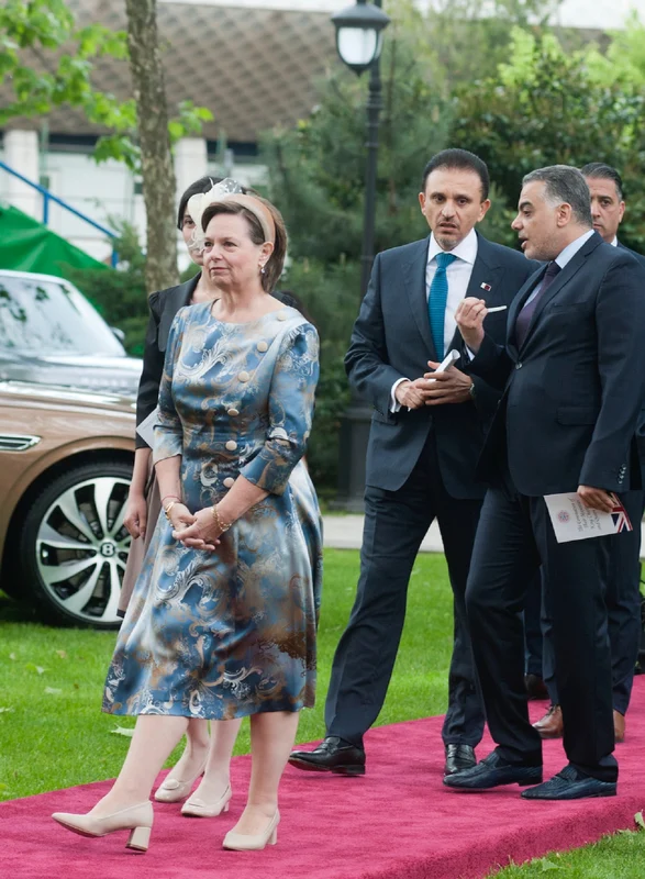 Principesa Sofia la recepția de la Ambasada Marii Britanii la București