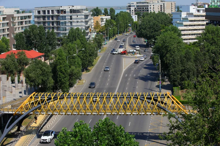 Centrul stațiunii Mamaia FOTO Primăria Constanța