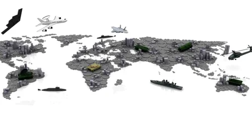 harta lumii planiglob armata arme razboi baze militare foto shutterstock