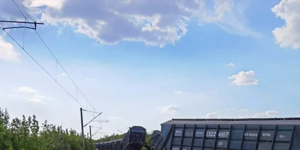 Tren marfar pe ruta pascani iasi FOTO