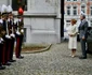 Majestatea Sa Margareta și Principele Radu la Academia Militara din Belgia. FOTO: Agerpres, Casa Majestății Sale