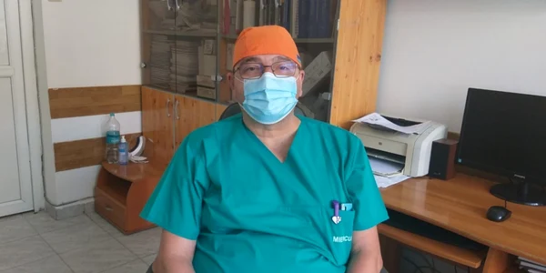 Dr Mihai Sava şeful ATI al Spitalului Clinic de Urgenţă SIbiu Foto Turnul Sfatului