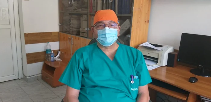 Dr Mihai Sava şeful ATI al Spitalului Clinic de Urgenţă SIbiu Foto Turnul Sfatului