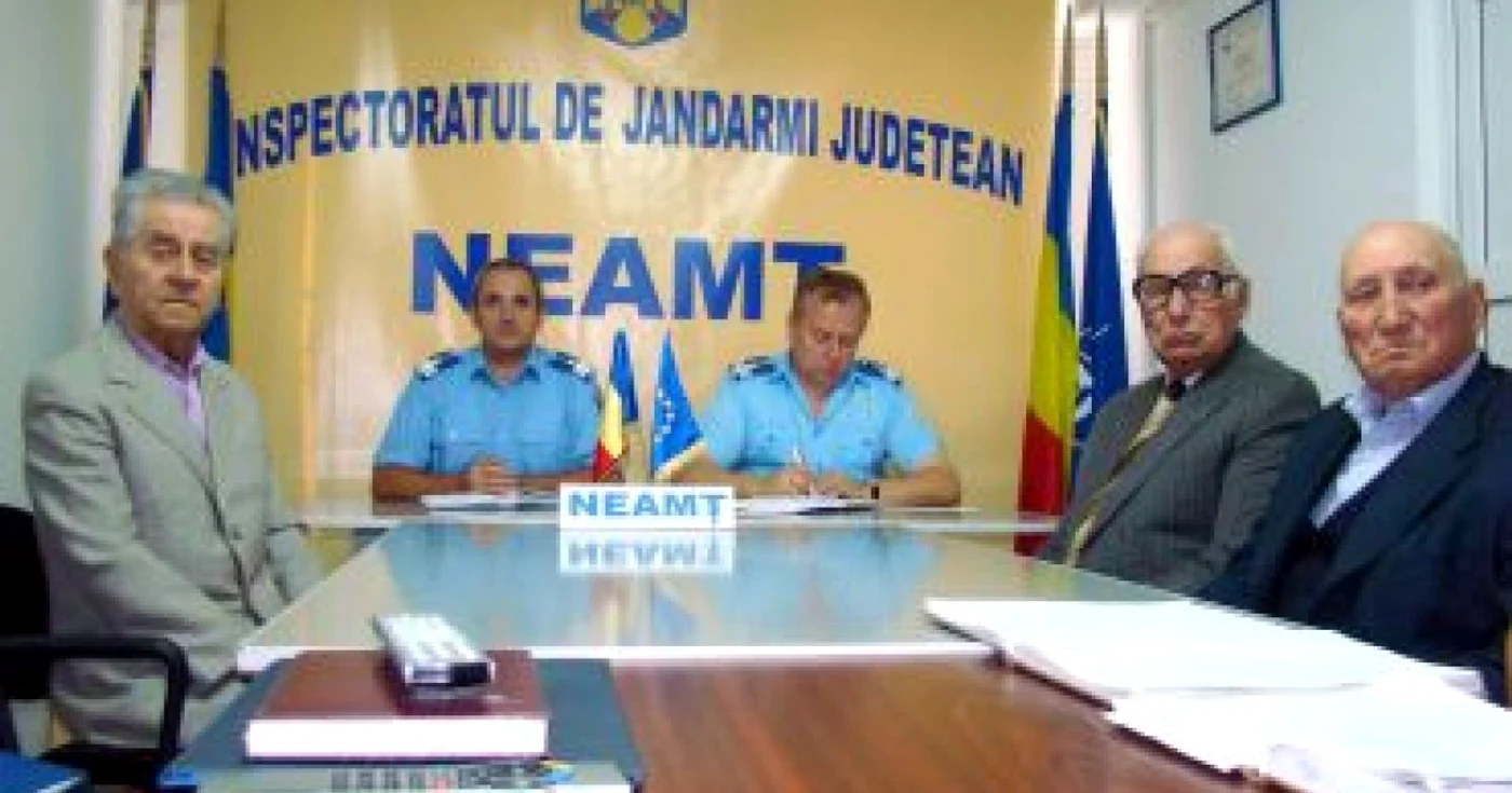 NEAMŢ: Veterani de război prezenţi la sărbătoarea Jandarmeriei