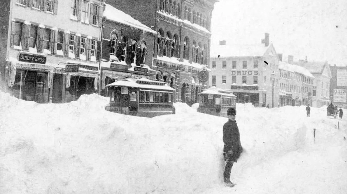 New York ul sub zăpezi: cele mai puternice viscole din istoria New York ului jpeg