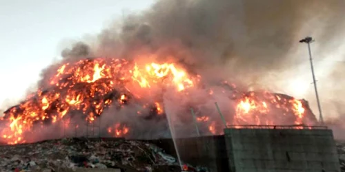 Incendiu la Pata Rât