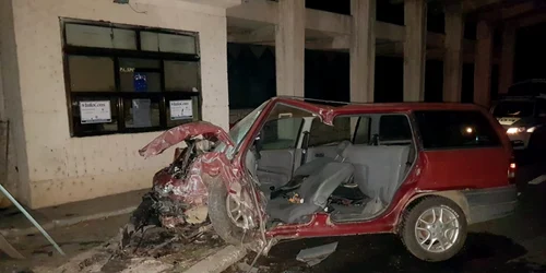 Accident la Vama Negru Vodă FOTO IPJ Constanta