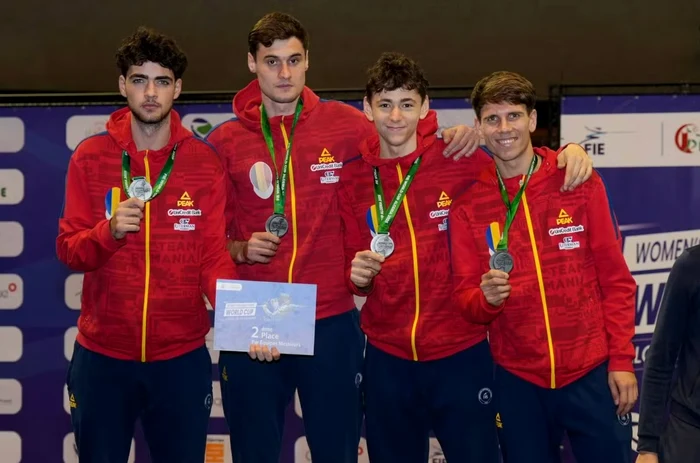 Echipa masculină de sabie a României a fost învinsă de Franța cu 45-38