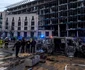 Urmările atacului cu rachete asupra centrului Kievului FOTO Profimedia