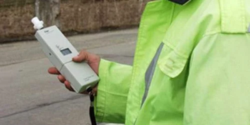 Bărbatul a fost testat cu etilotestul
