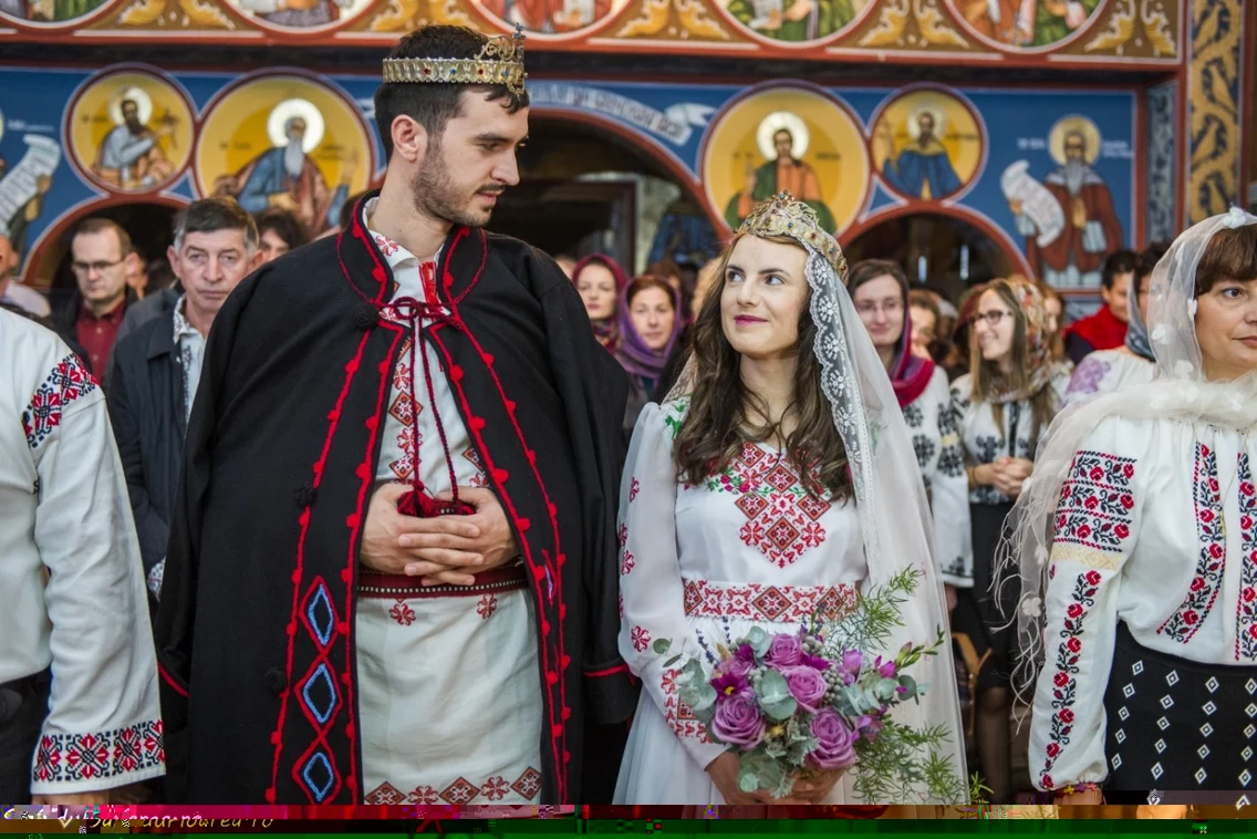 Nuntă în costume populare la Bacău FOTO Sandu Floarea Photographer