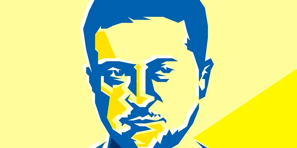 volodimir zelenski sketch color shutterstock 2138385351 jpg