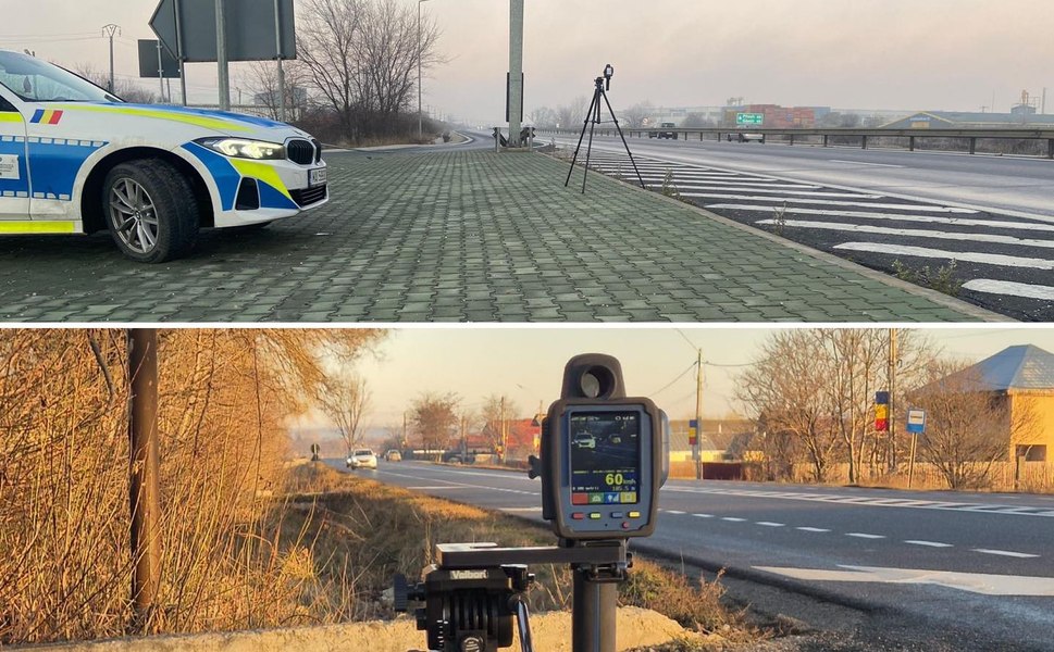 Controale rutiere cu radare, în toată țara, începând de astăzi: Poliția amplasează filtre pe șosele