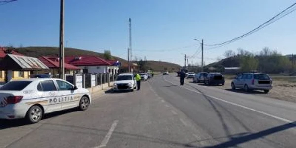 politisti masca trafic rutier Galati 2