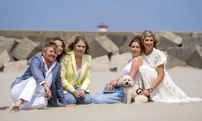 Familia Regala olandeza, fotografii pe plaja Casa Regala olandeza, RVD Robin Utrecht (4) jpg
