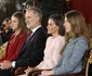 Prințesa Leonor, Infanta Sofia, Regele Felipe și Regina Letizia