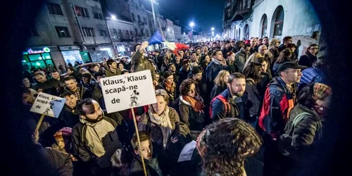 protest cluj anti ponta FOTO Andrei Dascalescu - facebook.com/andrei.dascalescu