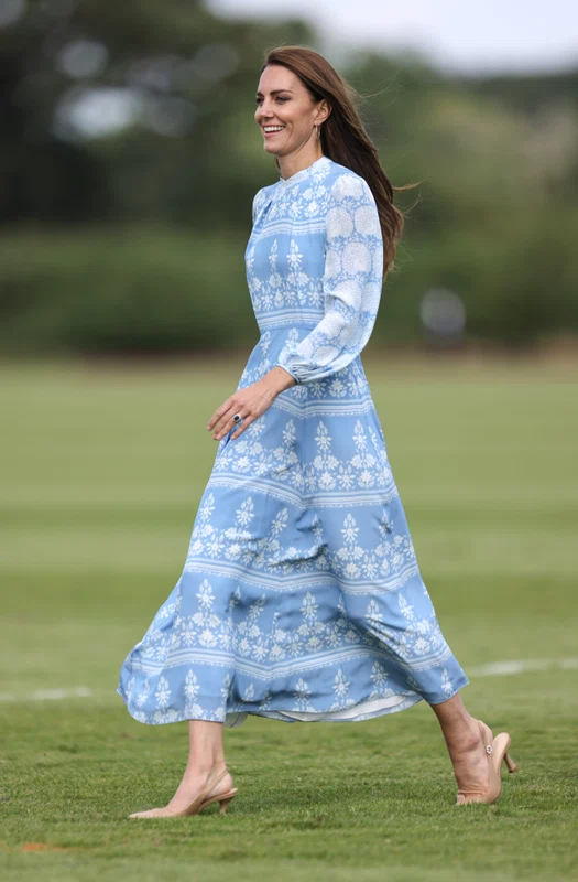 Kate și William la un meci caritabil de polo