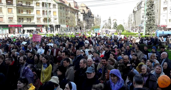 Marşul pentru viaţă de la Timişoara FOTO Ştefan Both