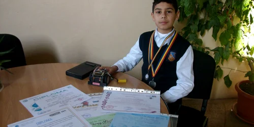 Sebastian e olimpic şi are mai multe premii naţionale