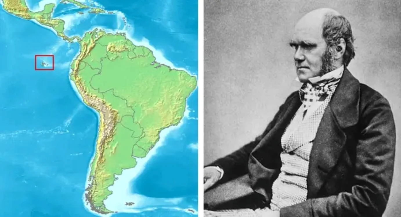 Darwin a scris lucrarea "Originea speciilor" după vizita în Galapagos. FOTO: interestindineering