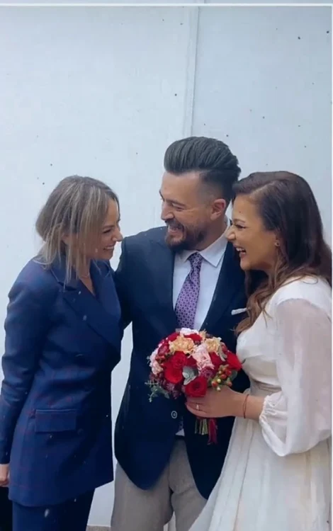 Roxana, alături de fericiții miriFoto: arhivă personală