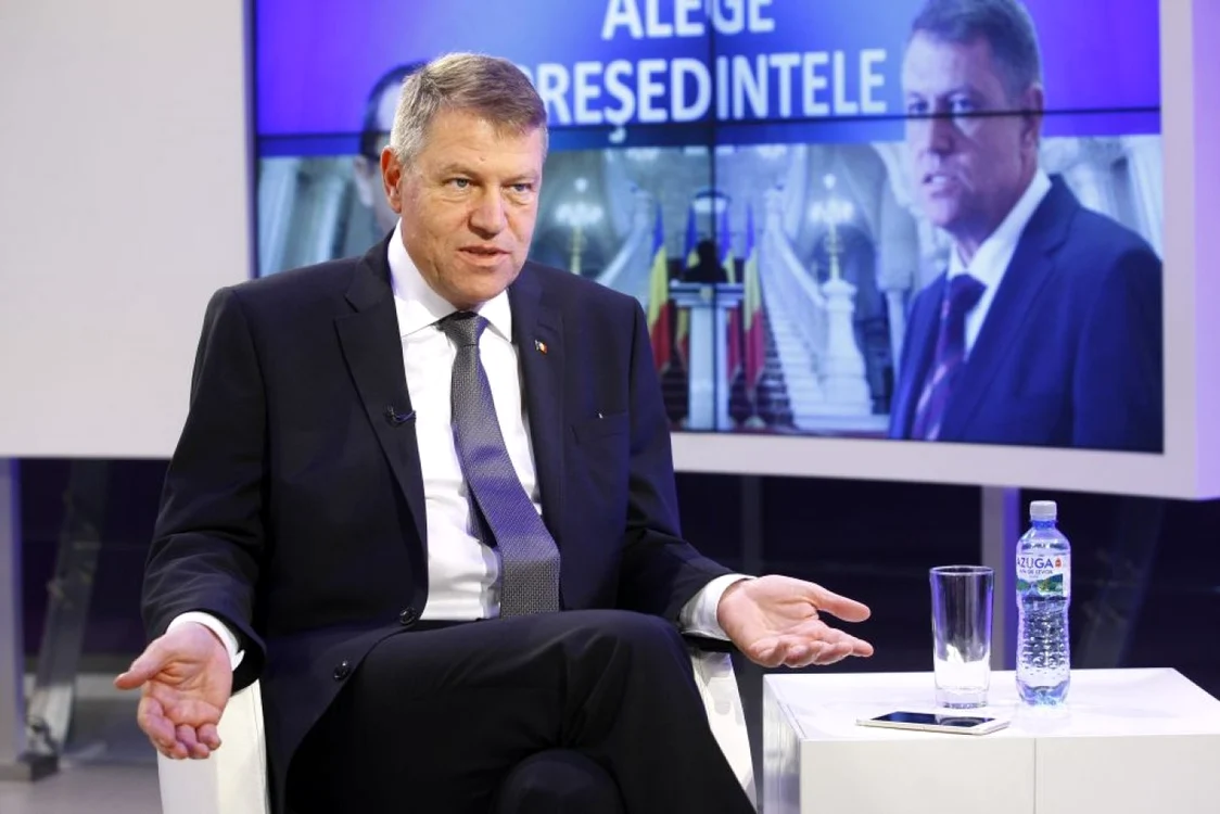 Klaus Iohannis, candidat ACL la prezidenţiale, în studioul Adevărul Live FOTO David Muntean