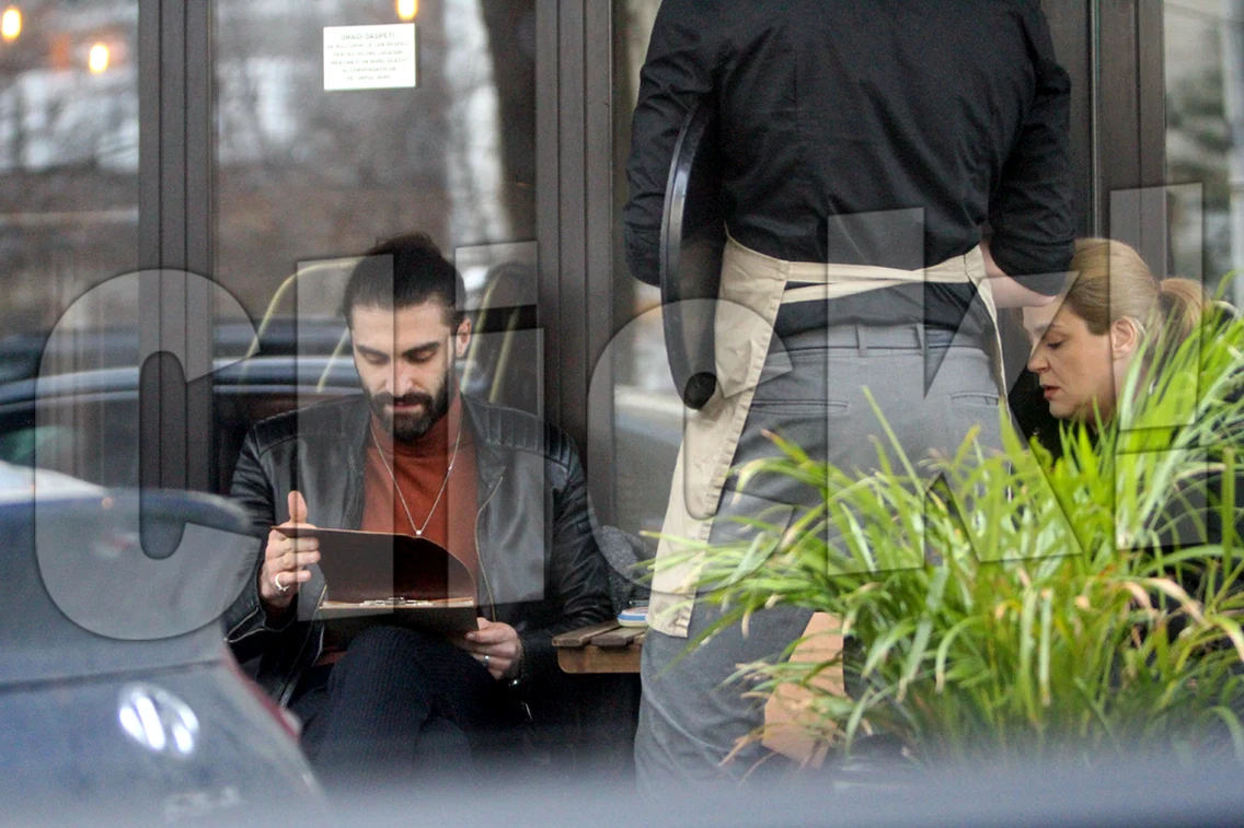 Daniel Nuță, surprins de paparazzi 