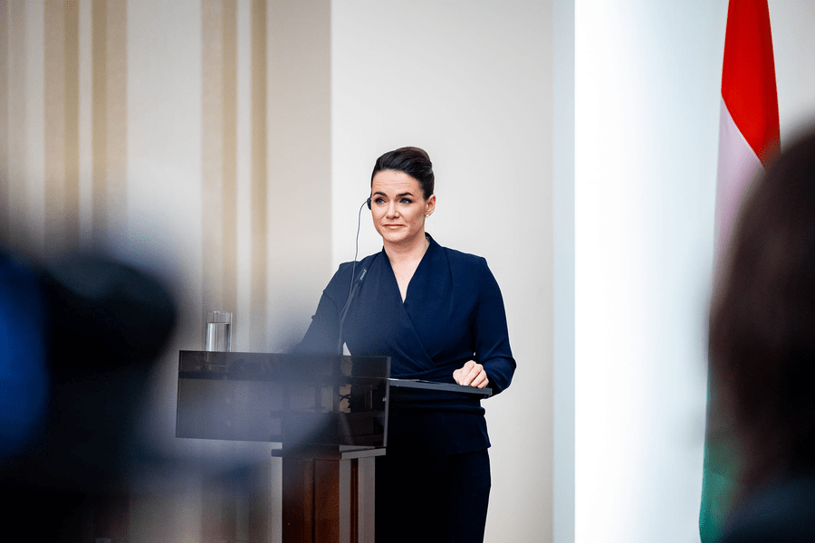 Preşedinta Ungariei, discurs straniu la Budapesta: „Nu ne vom trimite fiii şi soţii pe câmpul de luptă“
