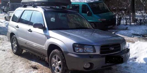 Autoturism de teren furat din Italia, descoperit la Ramnicu Valcea