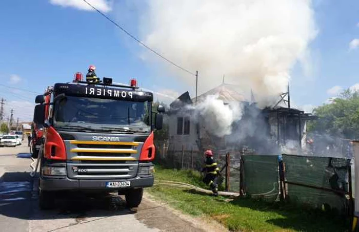 incendiu branesti
