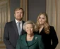 Prințesa Amalia a Olandei, cu tatăl său, Regele Willem-Alexander, și bunica sa, Prințesa Beatrix, Foto Casa Regala olandeză