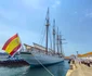 Nava școală Elcano. FOTO: Escuela Naval Militar de Marin