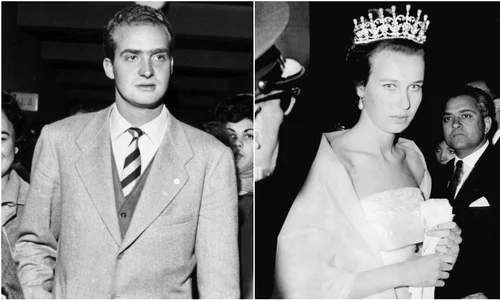 Regele Juan Carlos al Spaniei și Maria Gabriela de Savoia   Getty Images, Casa de Savoia jpg