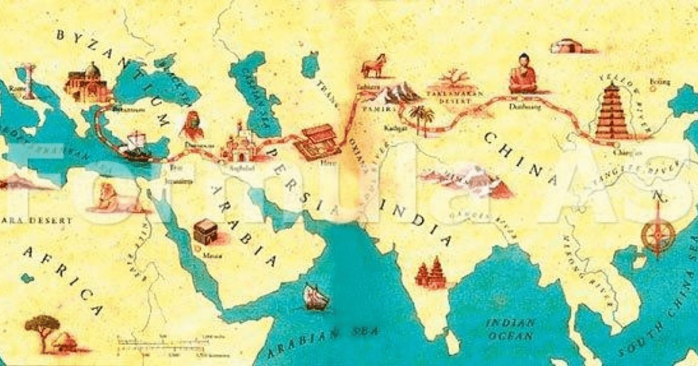 Ce a fost, de fapt, Drumul Mătăsii, cea mai cunoscută rută comercială din istorie