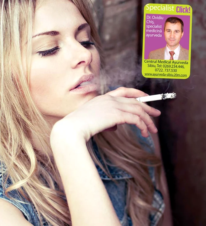 Fumătorii aproape că nici nu mai bagă în seamă crizele de tuse, care le irită gătul.