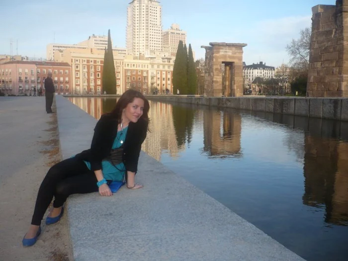 Alexandra Popa a studiat în Spania cu o bursă Erasmus, în primul an de facultate FOTO Arhiva personală