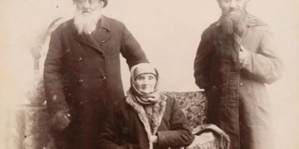Familie de evrei din Dobrogea FOTO Anatole Magrin jpg