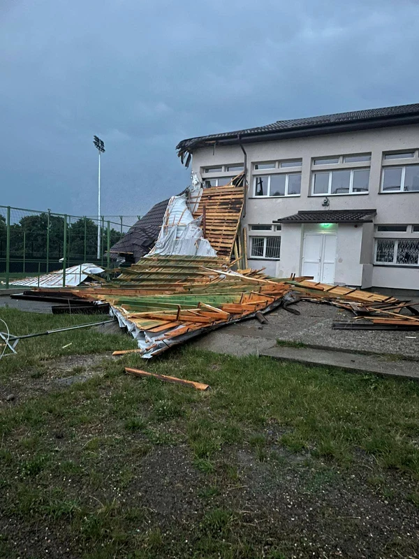Efecte ale furtunii în Botoșani FOTO ISU