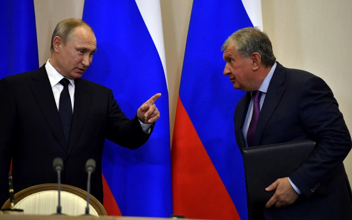 putin sechin epa efe