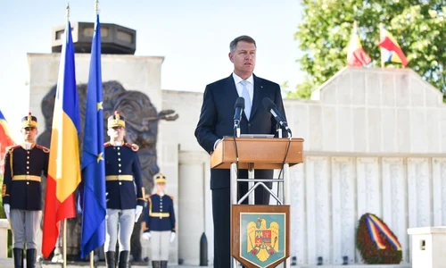 Klaus Iohannis, la Mausoleul de la Mărăști: «Am cinstit memoria eroilor al căror sacrificiu a făcut posibilă România de astăzi» / VIDEO jpeg