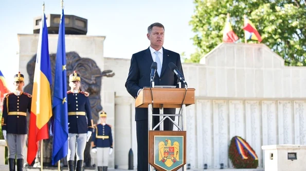 Klaus Iohannis, la Mausoleul de la Mărăști: «Am cinstit memoria eroilor al căror sacrificiu a făcut posibilă România de astăzi» / VIDEO jpeg