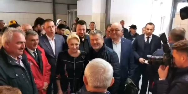 cluj viorica dancila. foto captură someşeanul