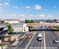 Noul pasaj suprateran peste DN1, de la Therme Bucuresti, a fost inaugurat. FOTO: Therme București