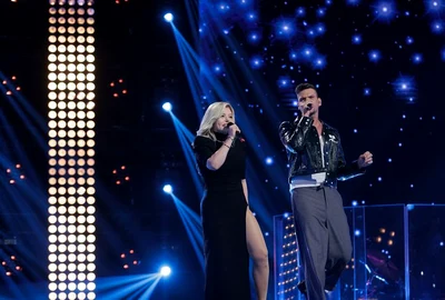 Loredana Groza și Tudor Chirilă, la Vocea României FOTO: StirileProtv