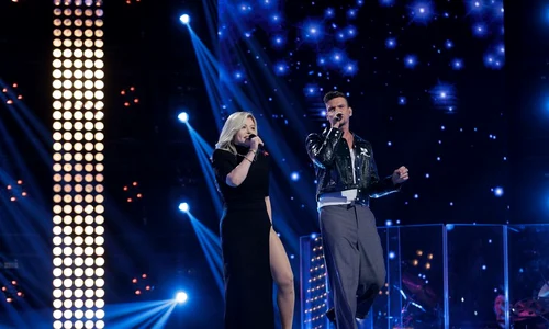 Loredana Groza și Tudor Chirilă, la Vocea României FOTO: StirileProtv
