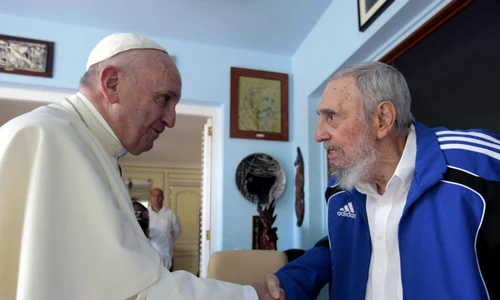 Papa Francisc Fidel Castro jpeg
