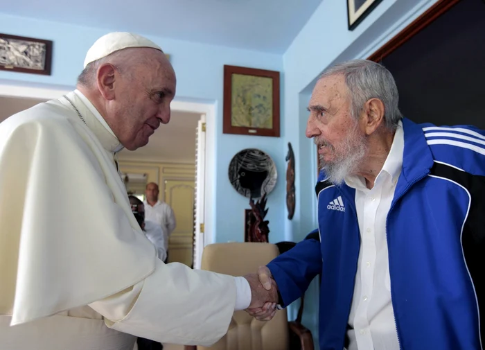 Papa Francisc Fidel Castro jpeg