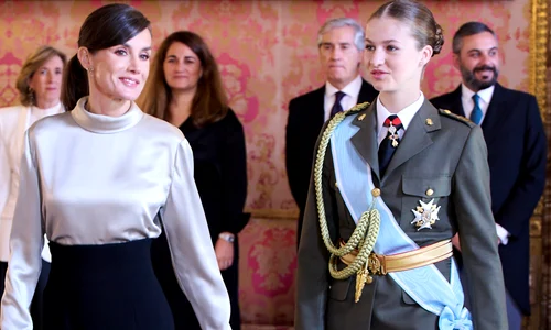 Printesa Leonor si Regina Letizia GettyImages 1912004991 jpg